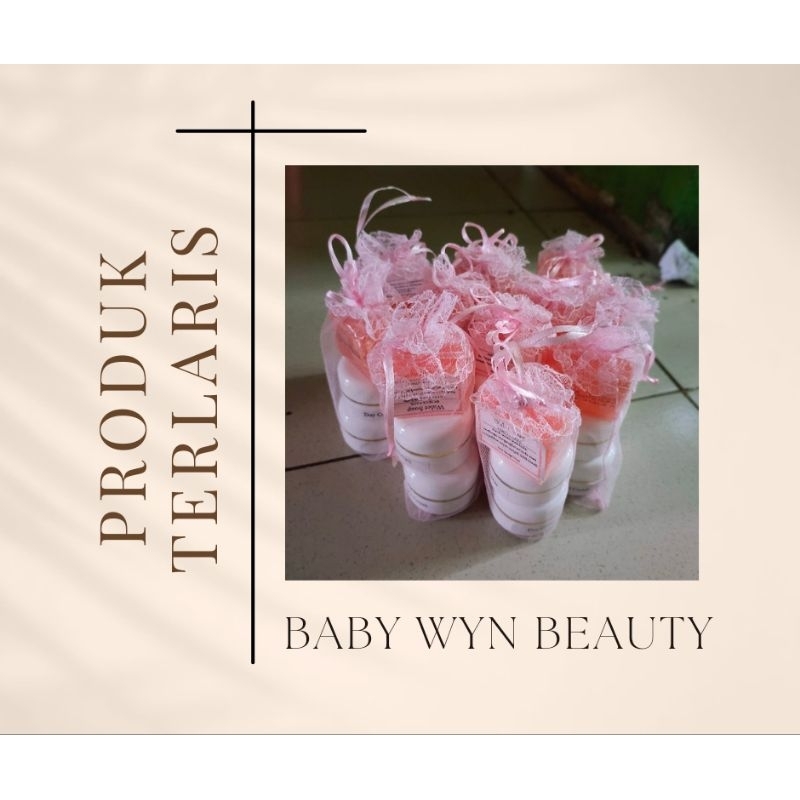 CREAM WALET PINK JARING
