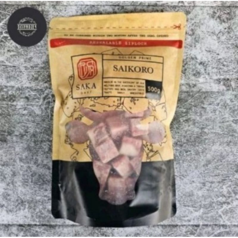 

Saka Beef Golden Prime Saikoro 500gr