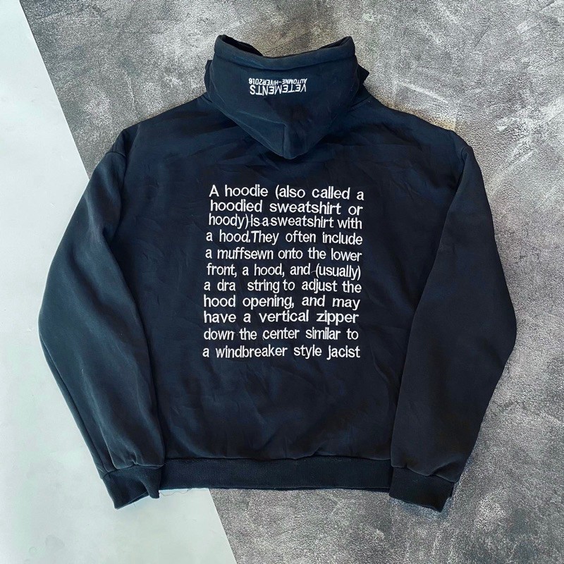 HOODIE VETEMENTS SECOND