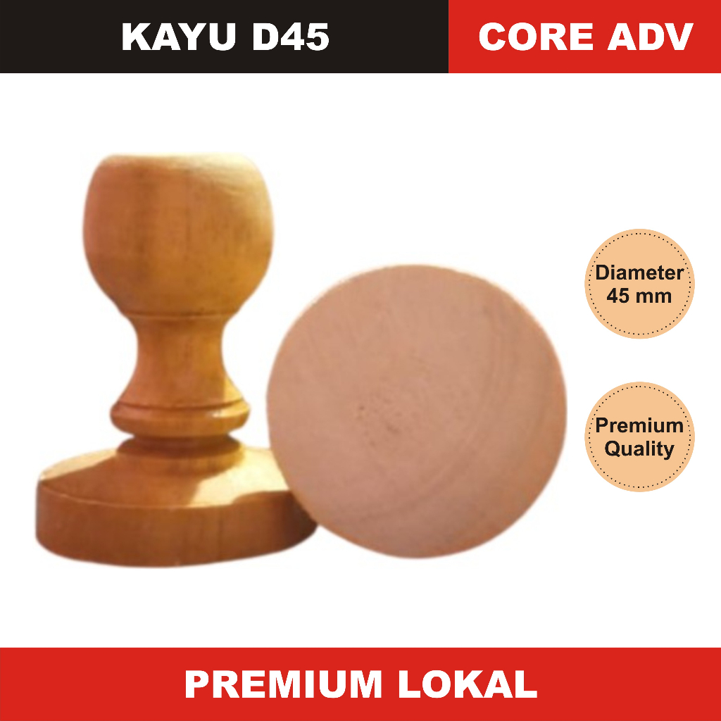 

Gagang Stempel Kayu D45