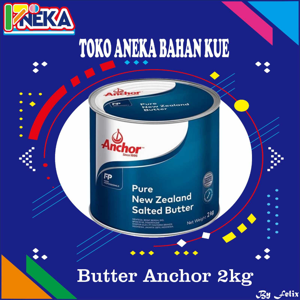 

Anchor New Zealand Pure Butter 2Kg