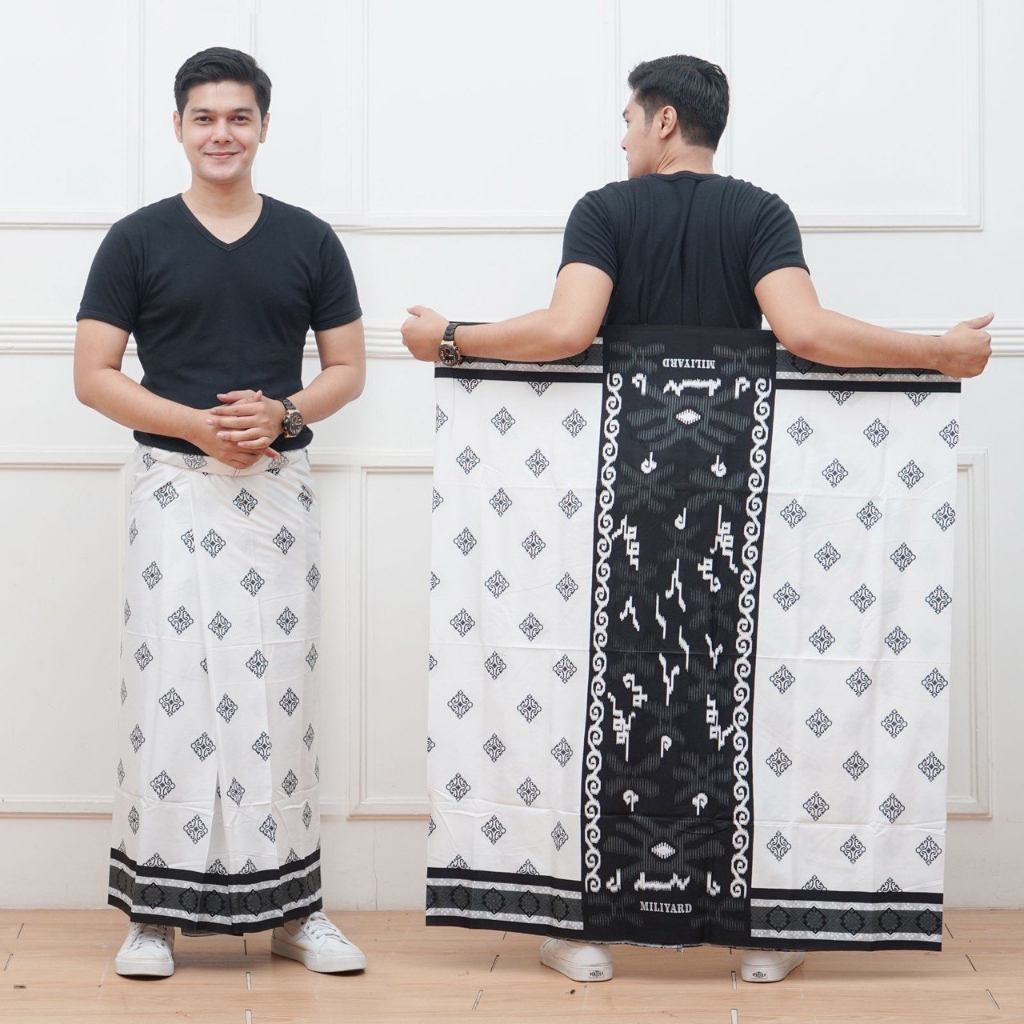 SARUNG GOYOR BOTOL  KEMBANG ROYAL MILYARD MOTIF TERBARU