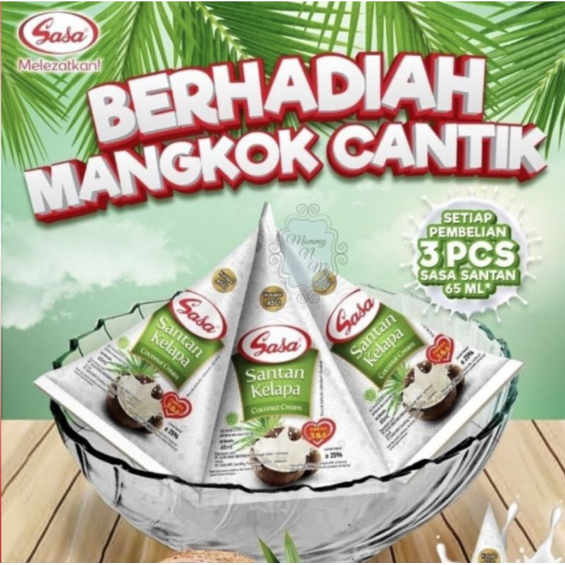 

Santan Kara/Santan Sasa/Santan Kelapa (65ML)