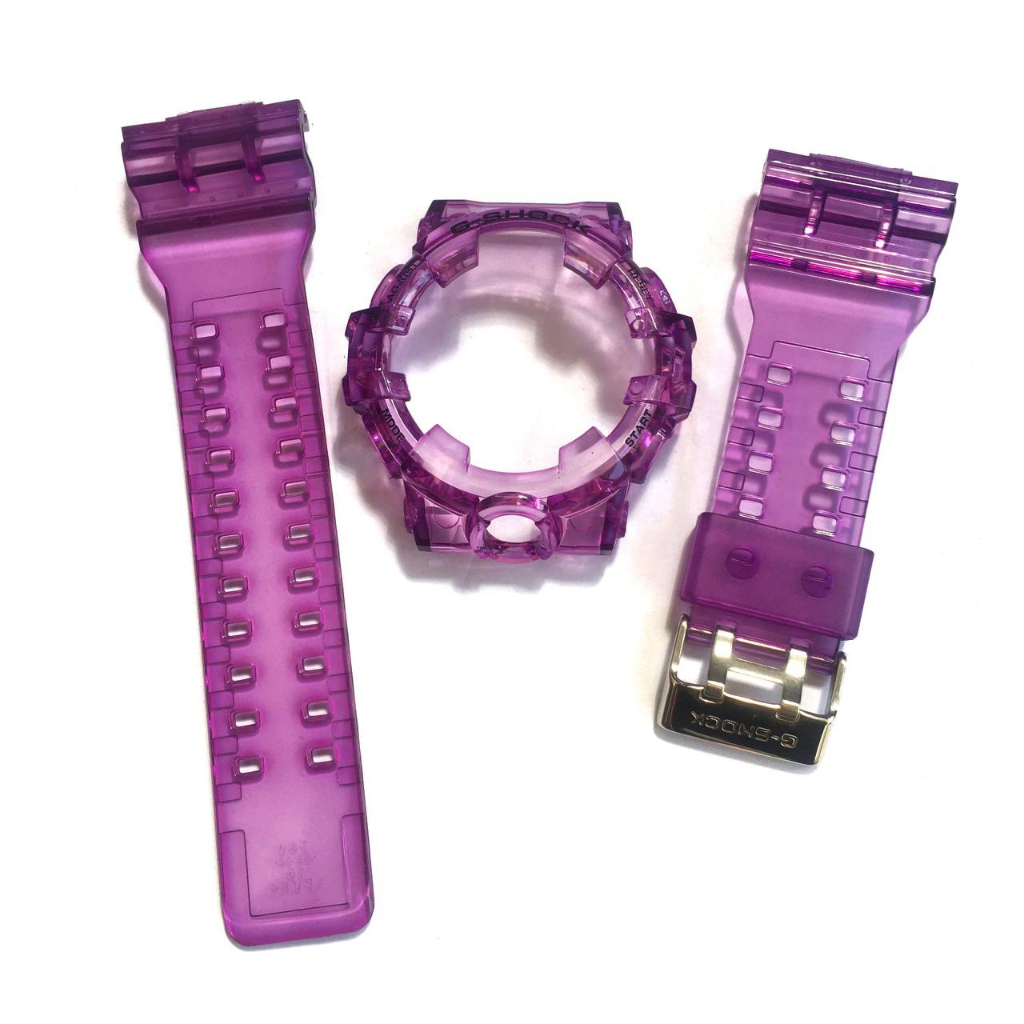 BNB STRAP BEZEL CASIO GSHOCK G SHOCK GA 700 GA700 JELLY CLEAR UNGU PURPLE