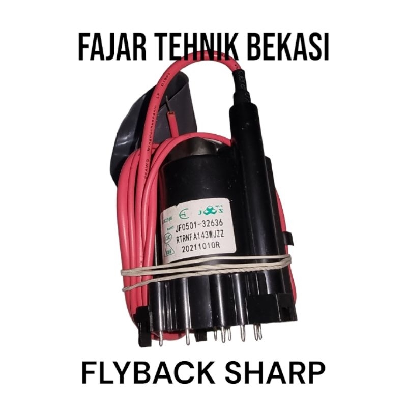 flyback sharp jf0501-32636 - fa143wj - rtrnfa143wjzz