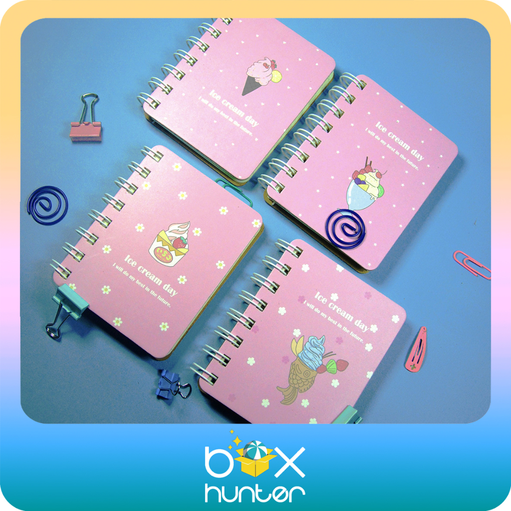 

ICE CREAM NOTES | Buku Agenda Es Krim