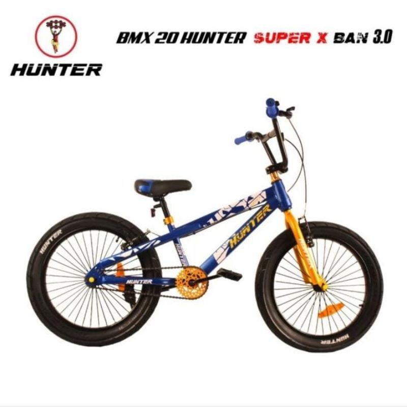 SEPEDA ANAK BMX 20 INCH HUNTER SUPER X BAN 3.0 TERMURAH FREESTYLE