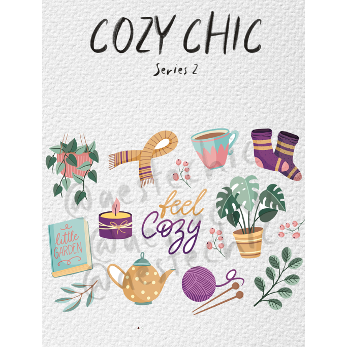 

Cozy Chic Sticker Aesthechic