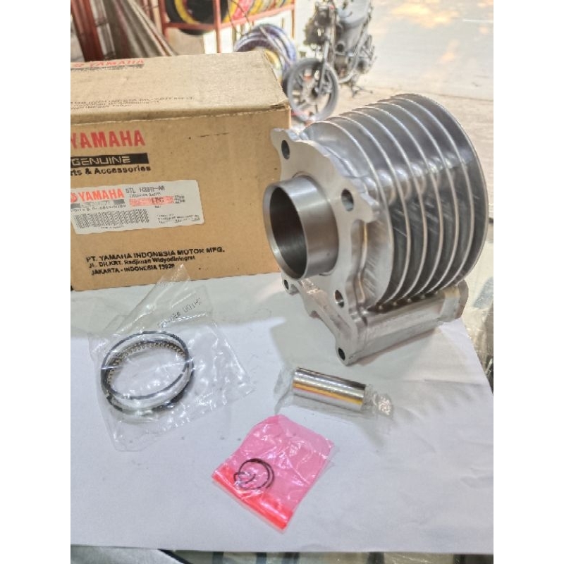 BLOK SEHER KOMPLIT RING SEHER PISTON KIT 5LW MIO SPORTY - MIO KARBU - MIO SPORTY - MIO SOUL KARBU + 