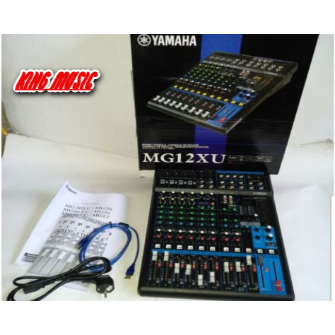 AUDIO MIXER YAMAHA MG 12XU/MG12XU ( 12 channel )