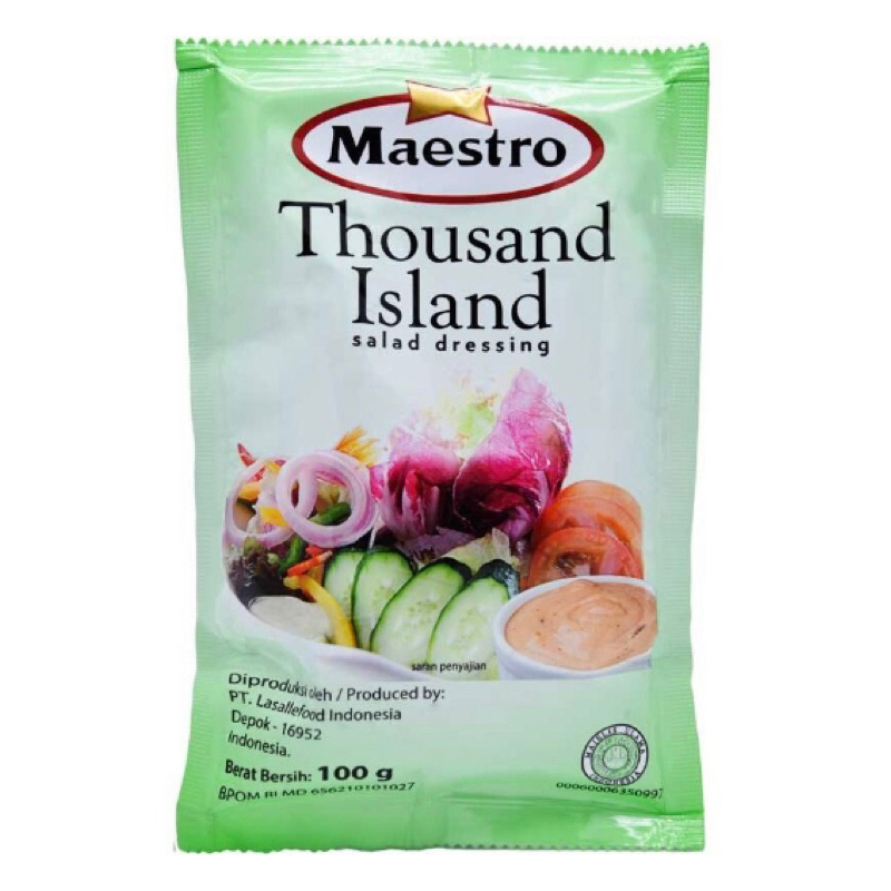 

Maestro Thousand Island Salad Dressing 100g