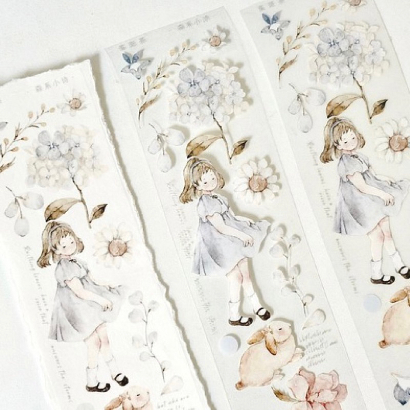 

Freckles Tea Little Poems of Mori Washi and PET Tape