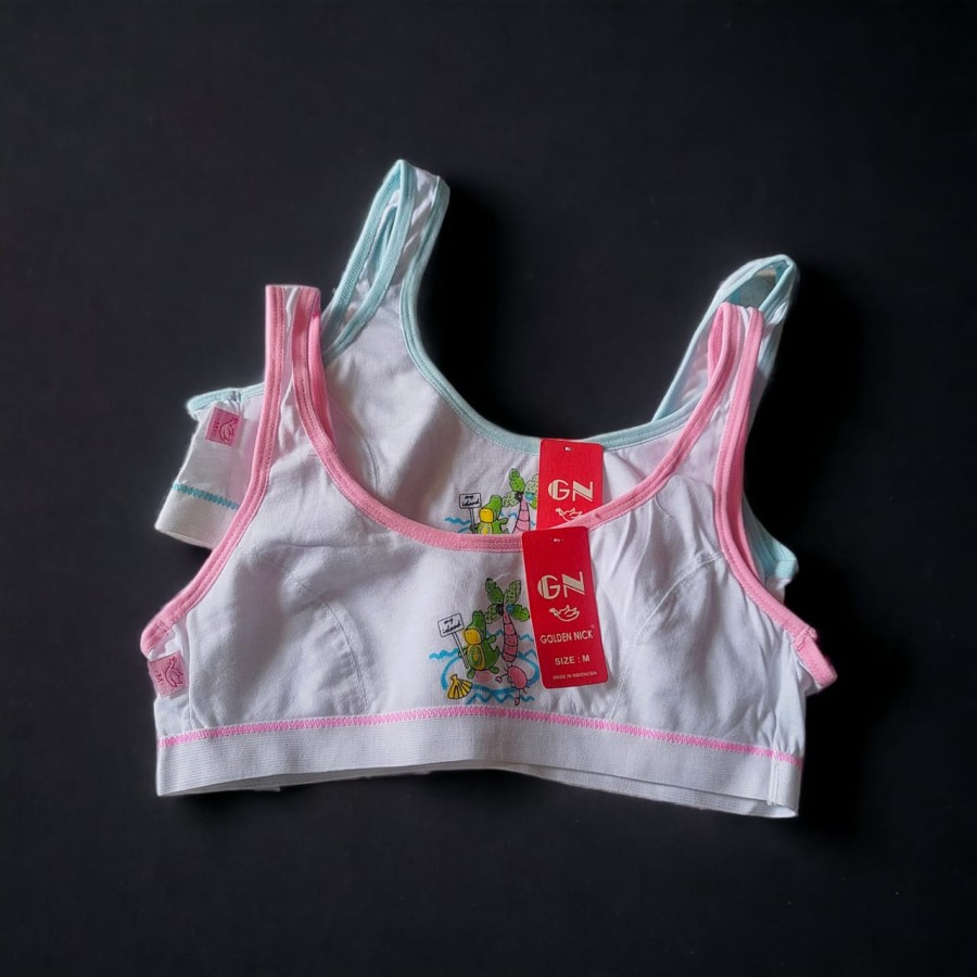 Miniset Busa Anak Perempuan - Mini Bra Anak Remaja Warna Random Polos
