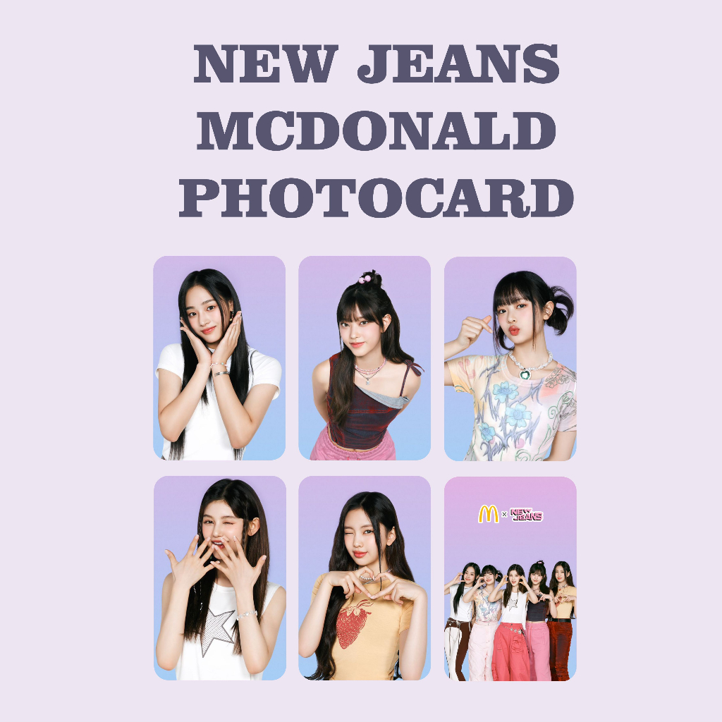 [KUKIRA] Photocard New Jeans x McDonald