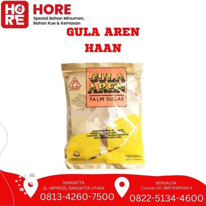 

HAAN PALM SUGAR / GULA AREN 250 Gr