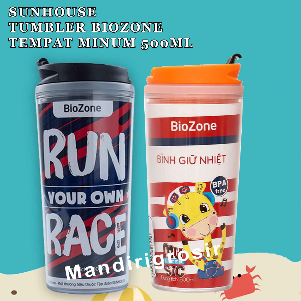 Tumbler Biozone * Sunhouse * Botol Minum Sport * 500ml