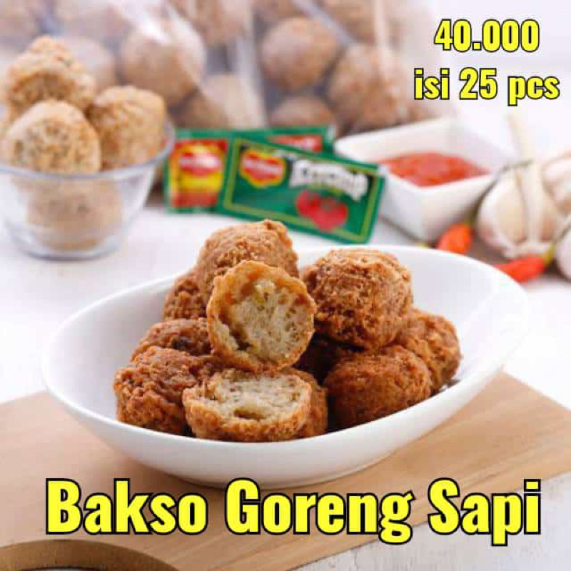 

bakso goreng daging sapi isi 25 pcs