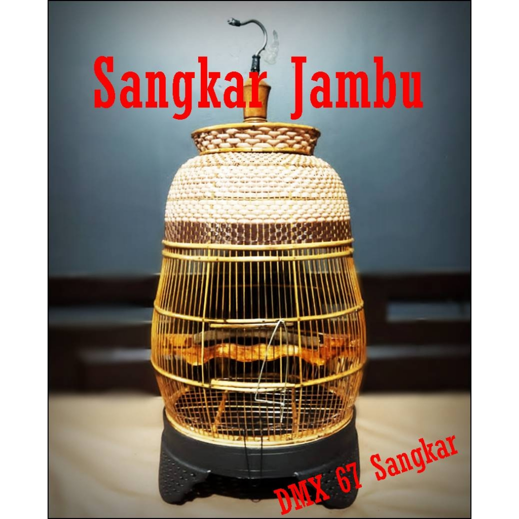 Sangkar /Kandang Perkutut Rotan Model Jambu