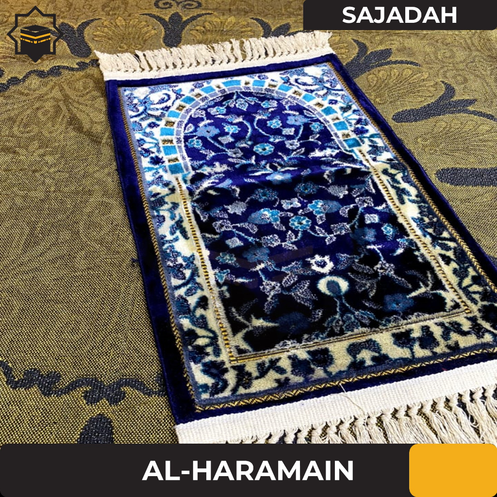 Sajadah Al-Harmain Muka Sajadah Kiswah Midi Motif Rawdah