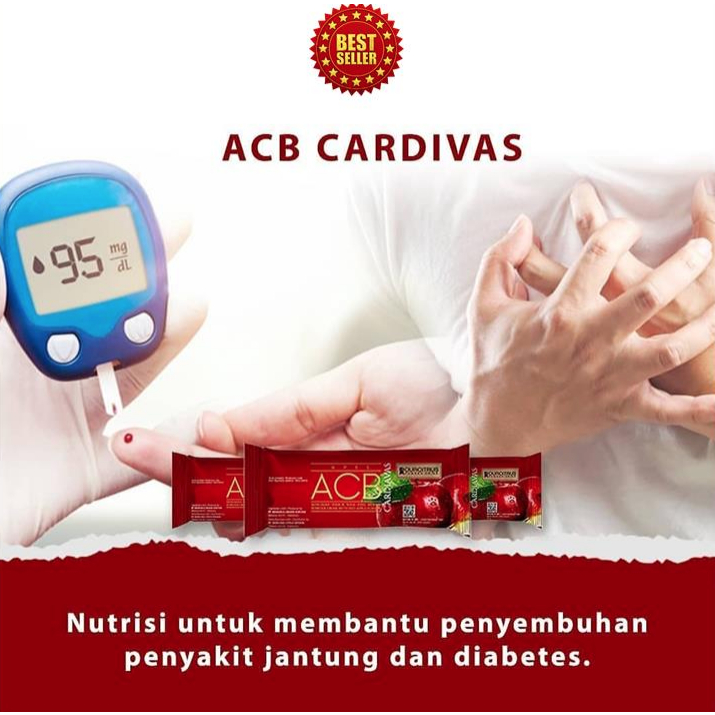 Obat Dibatetes BPOM ACB cardiavas Original Obat Diabetes Herbal