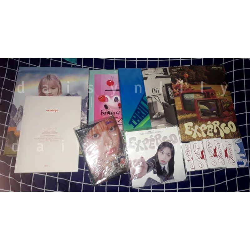 Album Only Nmixx Expergo Limited Standard Std Digipack Haewon, Monograph Twice Formula of Love FoL D