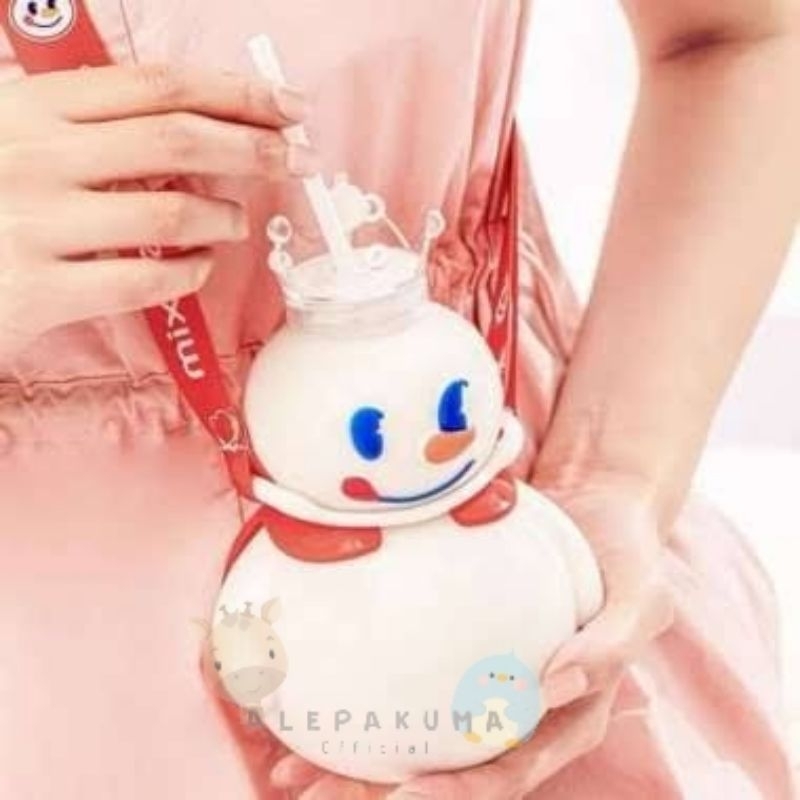 Botol minum mixue, botol mixue, botol mixue viral