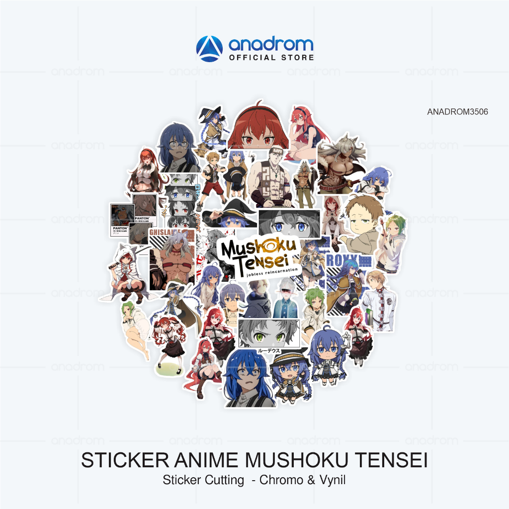 

Sticker Anime Mushoku Tensei | Sticker Anime & Aesthetic | Anadrom 3506