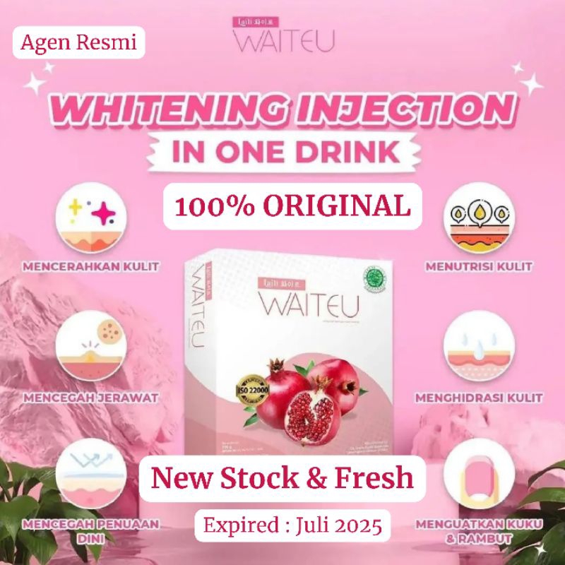 [100% ORIGINAL] WAITEU COLLAGEN HIGH BEAUTY DRINK MINUMAN KOLAGEN KECANTIKAN