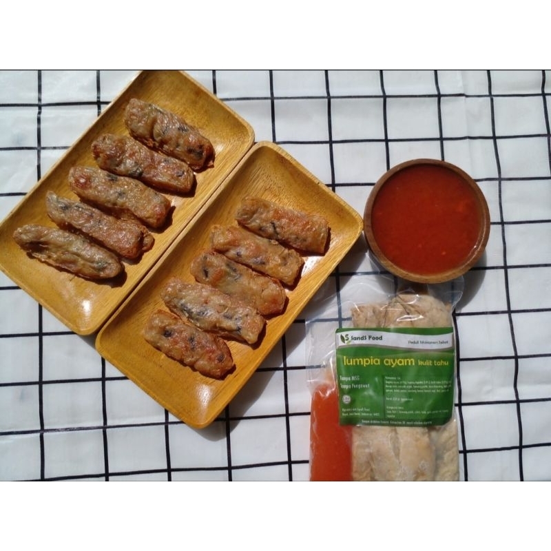 

Lumpia Ayam Kulit Tahu