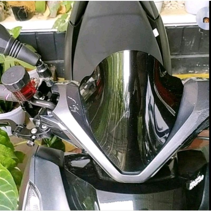 Visor Windshield Beat Esp Vario 125 150 led