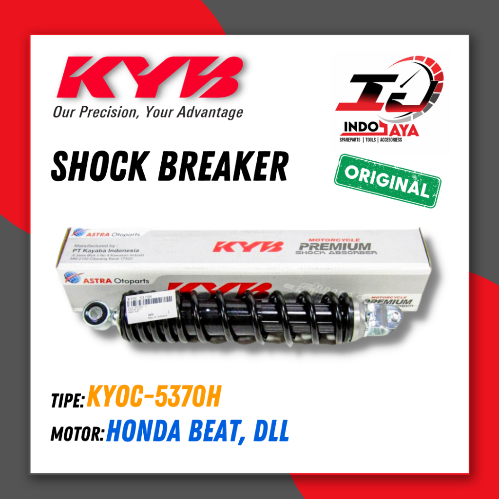 SHOCKBREAKER KAYABA KYOC-5360HZ UNTUK MOTOR BEAT / SPACY / VARIO / SOKBREKER / SHOCK BREAKER / KYOC 
