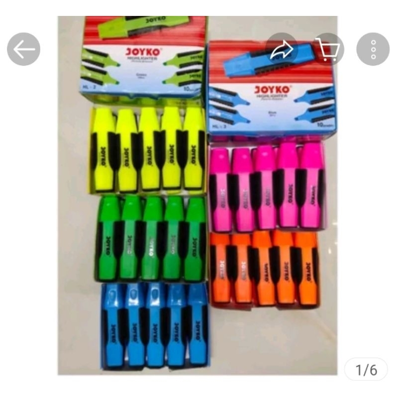 

Penanda Warna Joyko Highlighter