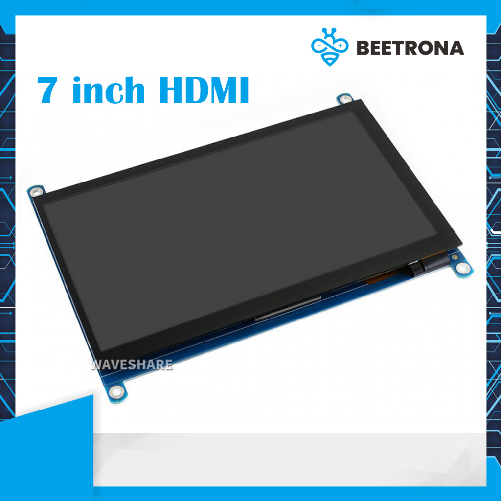 LCD 7 inch Capacitive Touch 7" HDMI Waveshare Raspberry Pi