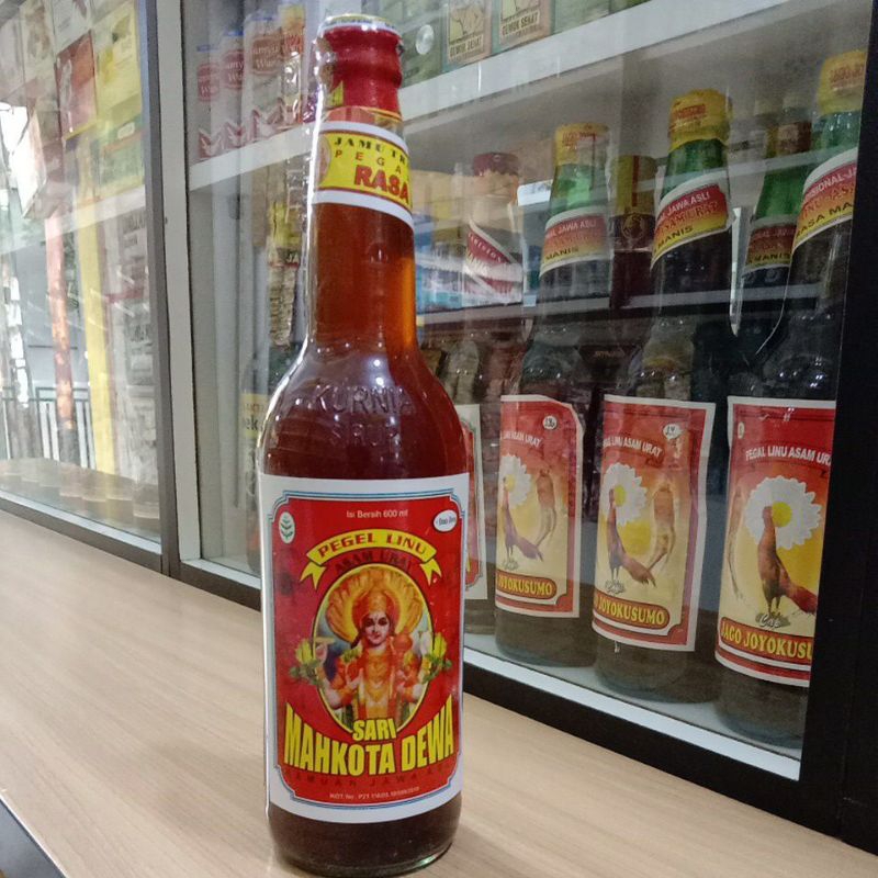

jamu tradisional asam urat pegel linu"SARI MAHKOTA DEWA" pahit