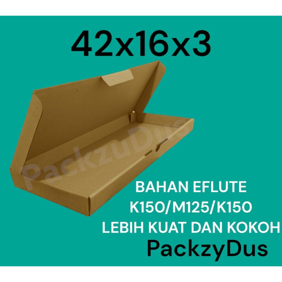 

Kardus Box Packing Diecut / Pizza uk 42x16x3