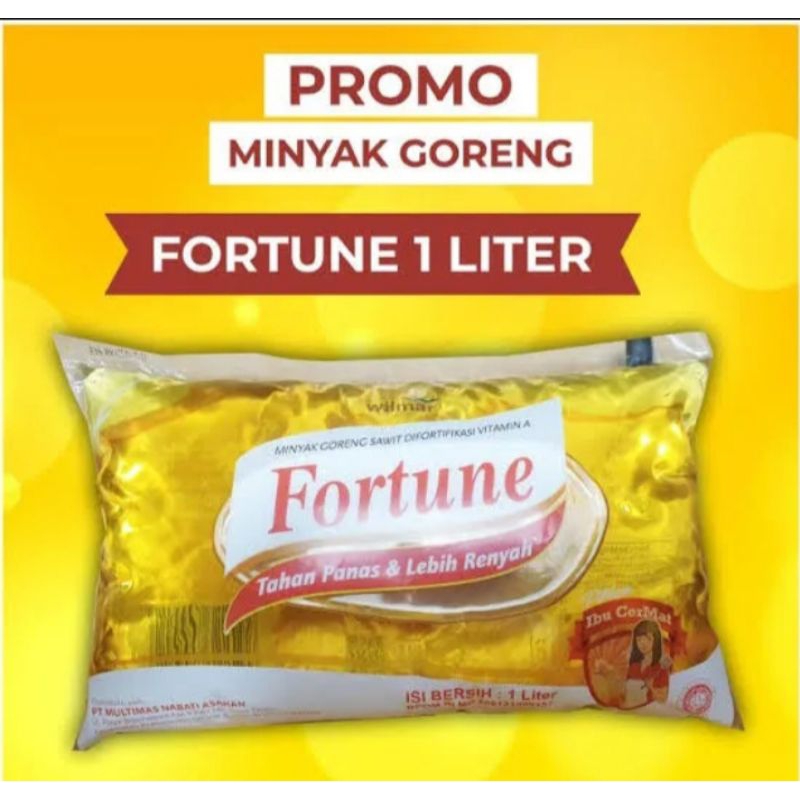 

Korzaln Minyak Goreng Fortune Bantal 1 Liter
