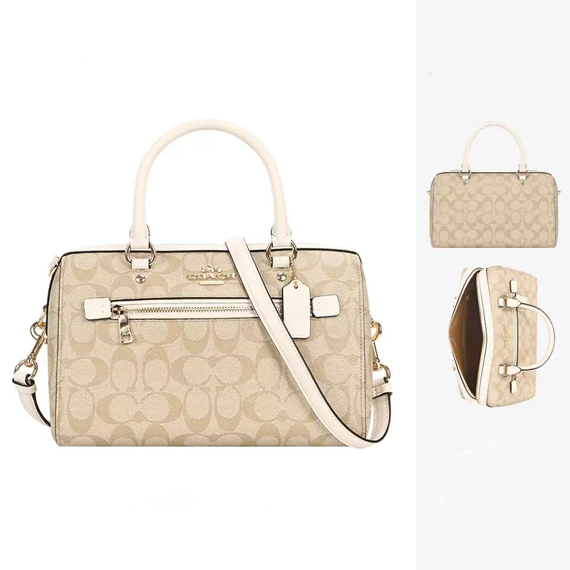 COACH Ladies Presbyopia Rowan Boston Fashion Bucket Bag One Shoulder Diagonal Handbag