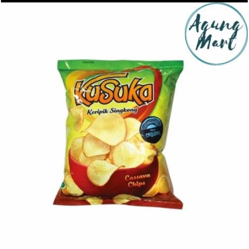 

Kusuka Keripik Singkong Rasa Original 60g