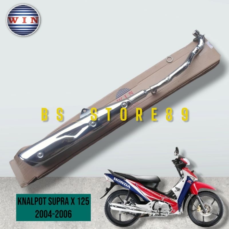 KNALPOT KENALPOT SUPRA X 125 LAMA 2004 2005 2006 | MUFLER EXHAUST SUPRA X 125 LAMA | KNALPOT HONDA S