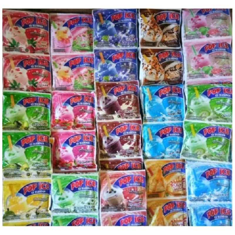 

POP ICE / MINUMAN SERBUK RENCENG ISI 10 SACHET