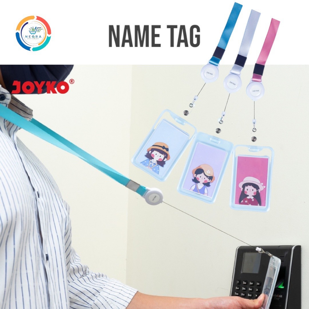 

Joyko Name Tag - ID Card | Warna Pastel