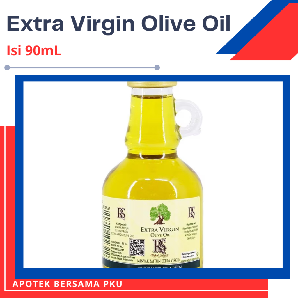 

Minyak Zaitun RS Extra Virgin Olive Oil Refael Salgado RS 90 ml