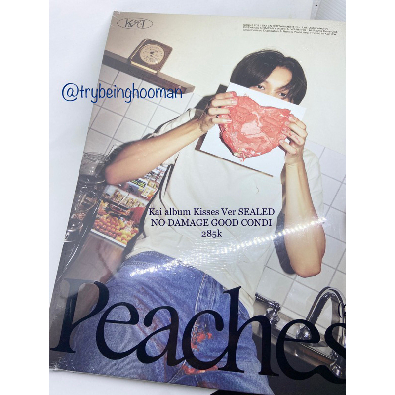 ALBUM KAI PEACHES KISSES VERSION SEALED