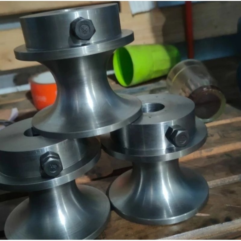 mata roll pipa stainless 1½ inch diameter pipa 38mm..