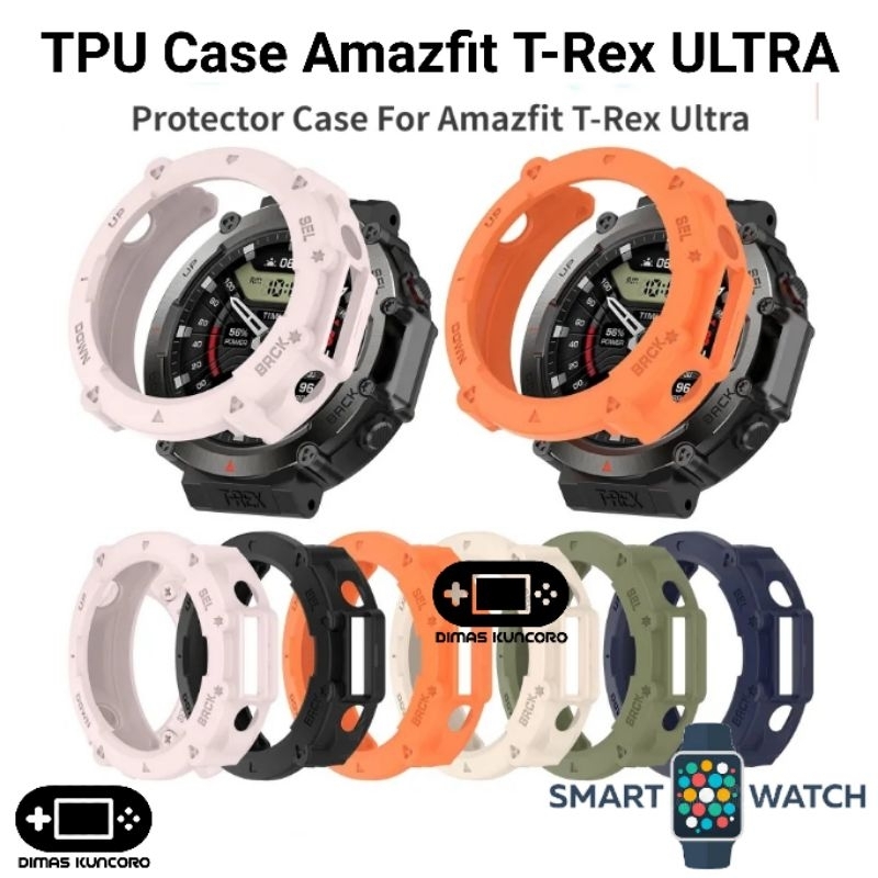 TPU Case Amazfit T-Rex ULTRA silicone silicon bumper protector t rex soft