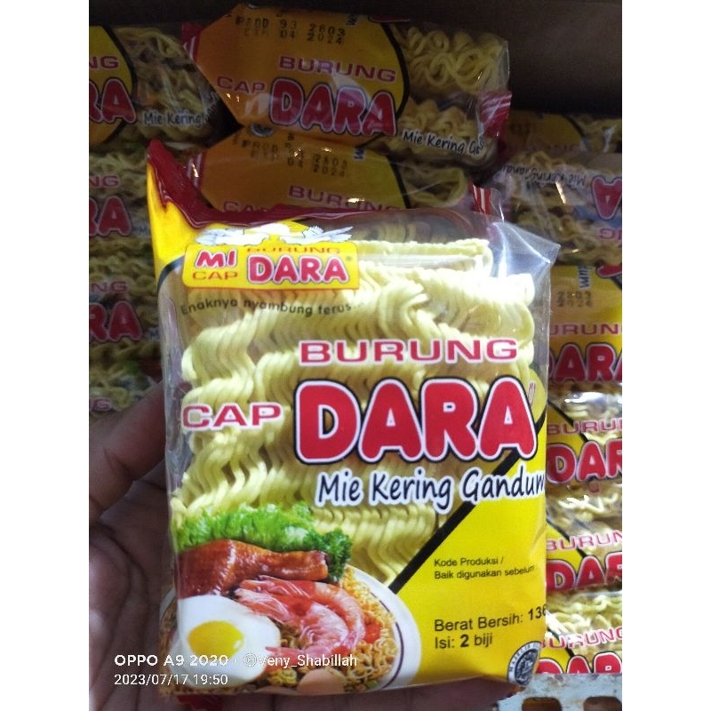 

MIE BURUNG DARA 136gr