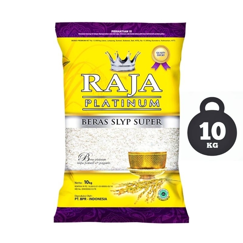 

Beras RAJA PLATINUM Slyp Super 10KG