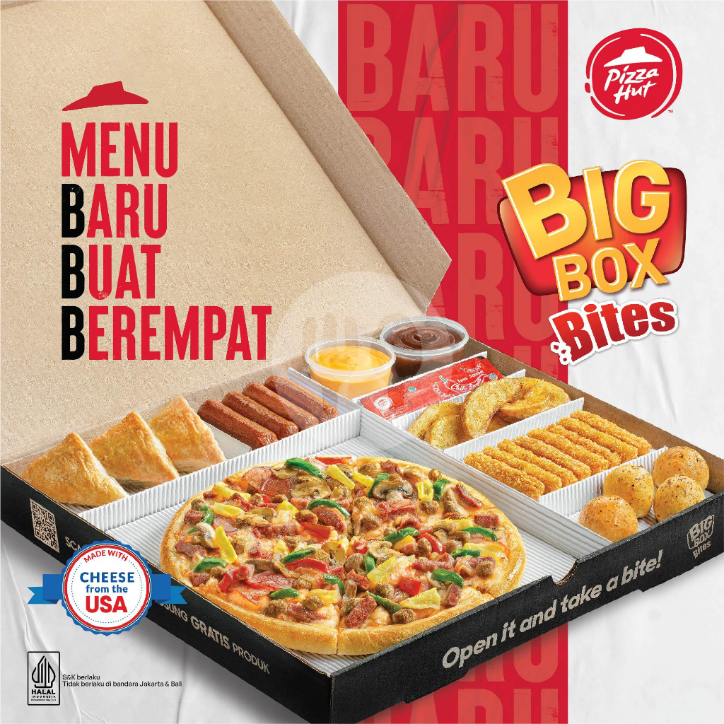 

pizza hut Big Box Bites