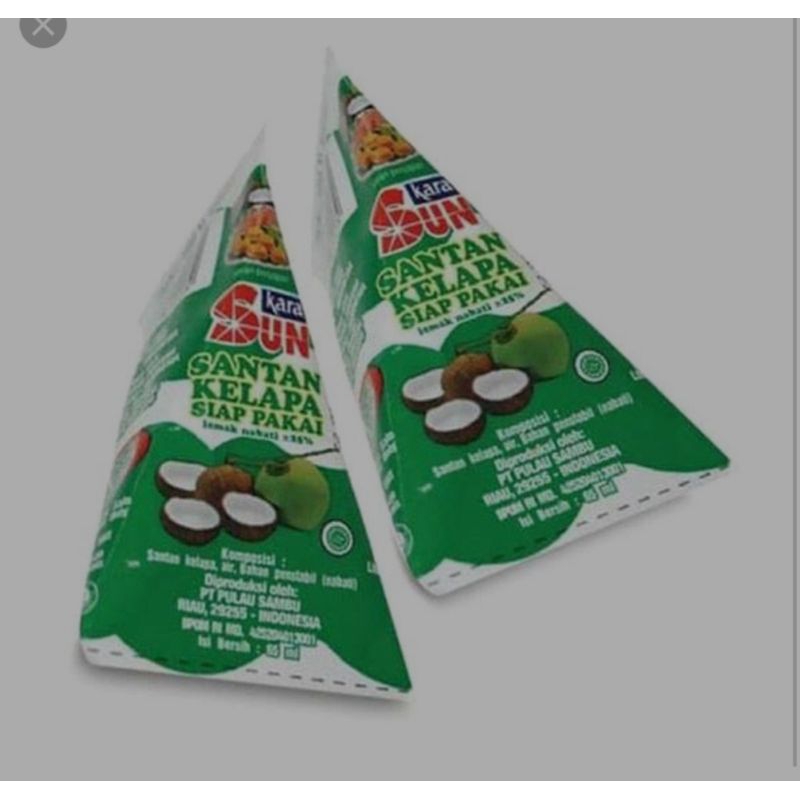 

sun kara santan instan 65 ml