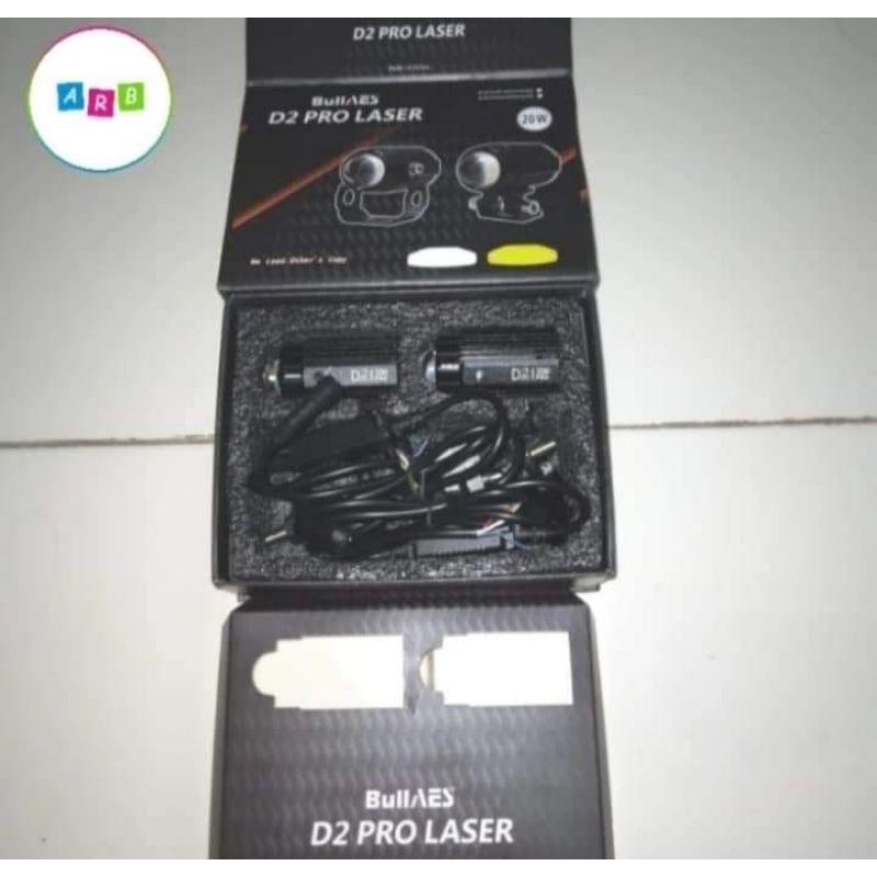 Lampu Tembak Sorot Bullaes D2 Pro Laser 20W 20 Watt
